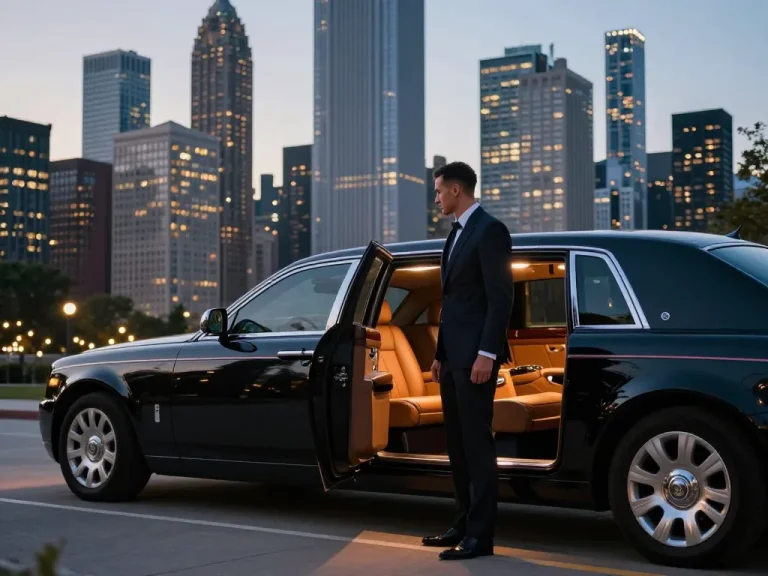 Experience the luxury of Naperville limousine service with elegant chauffeurs in Chicago.