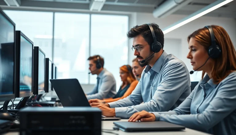 Find reliable msp companies near me with a dedicated IT support team in action.