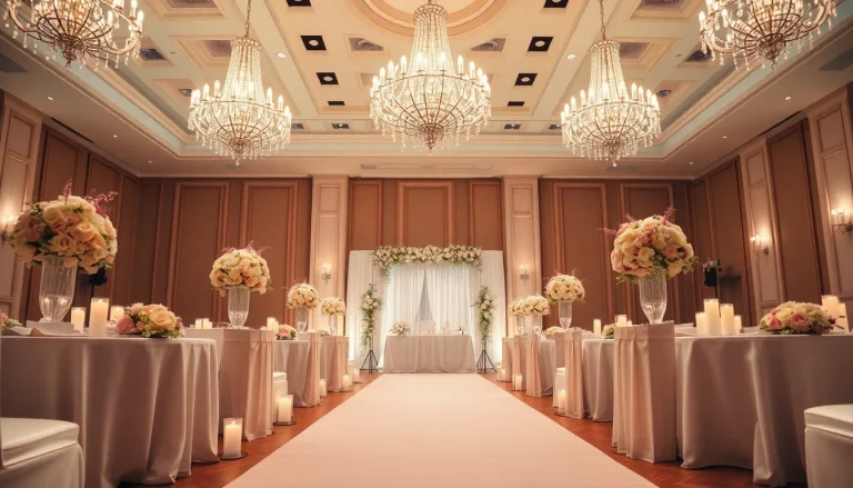 Experience the magic of Best Wedding Venue Jacksonville with elegant floral arrangements and stunning decor.