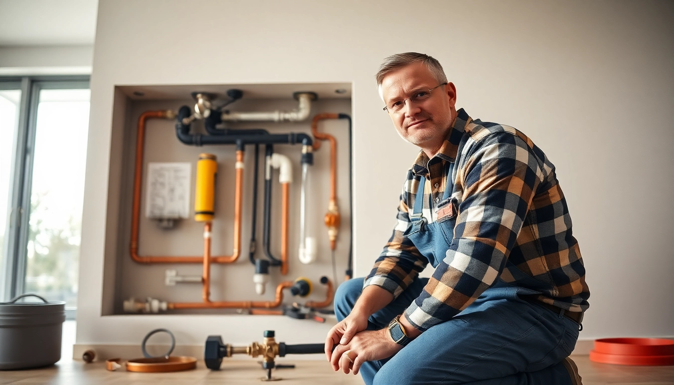 Providing whole house repiping services St Petersburg FL with a professional plumber in action.