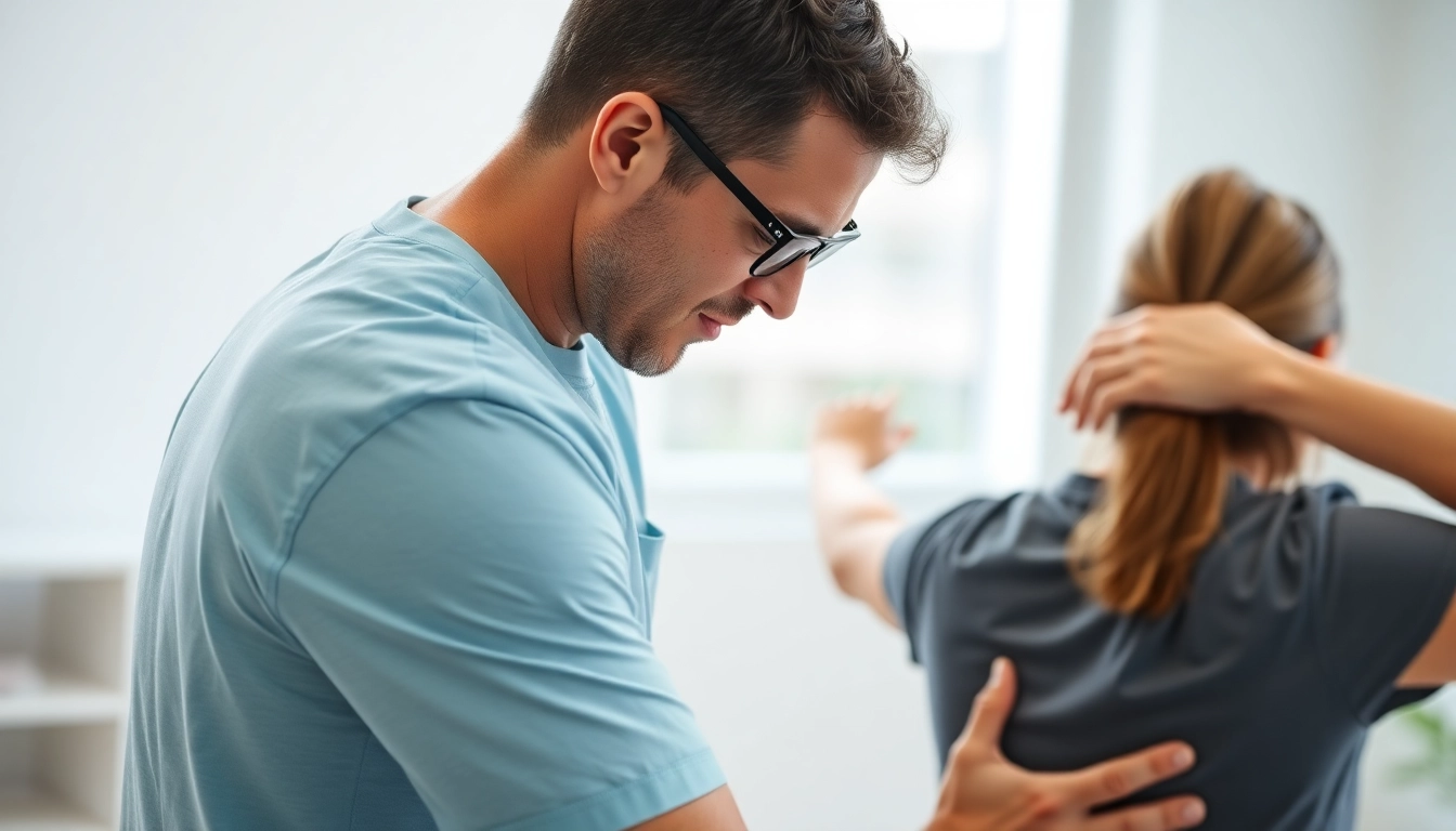 Promoting back pain solutions through guided exercises in a clinical environment.