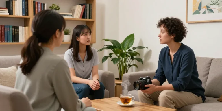 Anxiety disorder therapy session focusing on emotional healing and support.