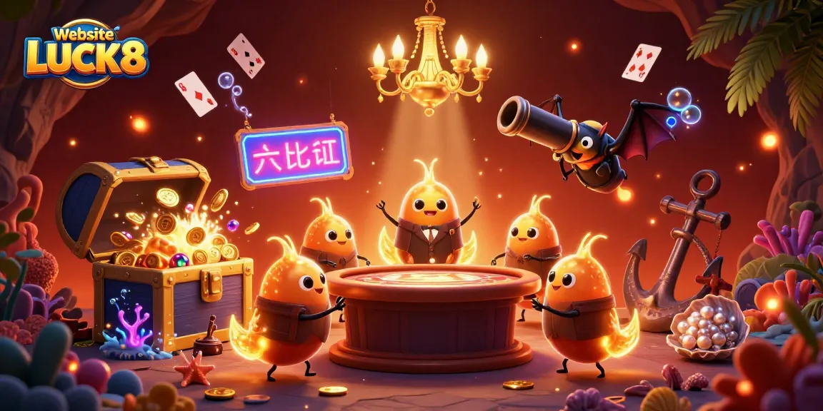 Engage with website LUCK8 featuring lively glowworms illuminating a vibrant cave casino scene.